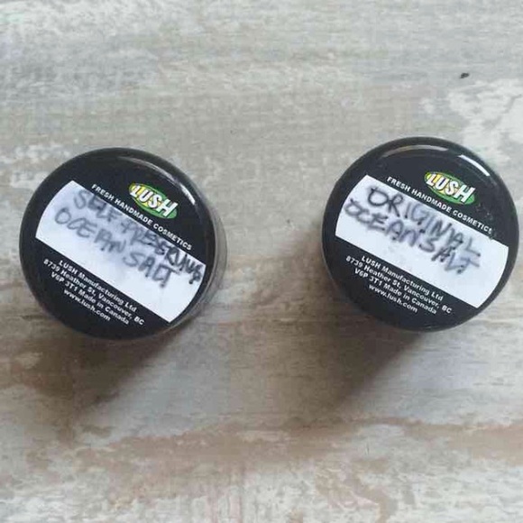 Lush Ocean Salt Samples