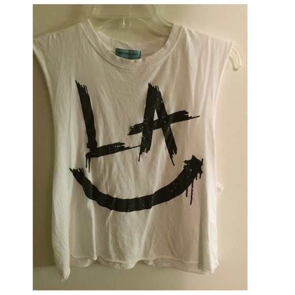 LA crop top