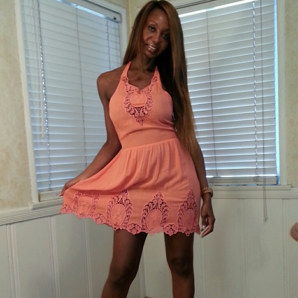 Short halter sundress