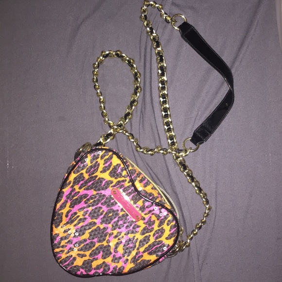 Betsy Johnson Heart Shaped Bag