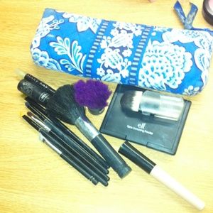 Vera Bradley make up bag- kat Von d Mary Kay