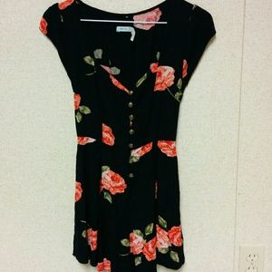 Kimchi Blue Floral Romper