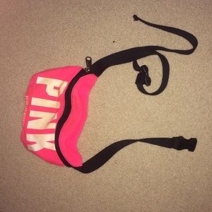 Pink! spring break collection fanny pack