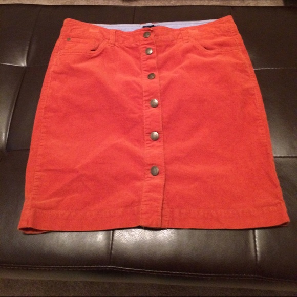 Bundle! Orange and Deep Olive Green skirts
