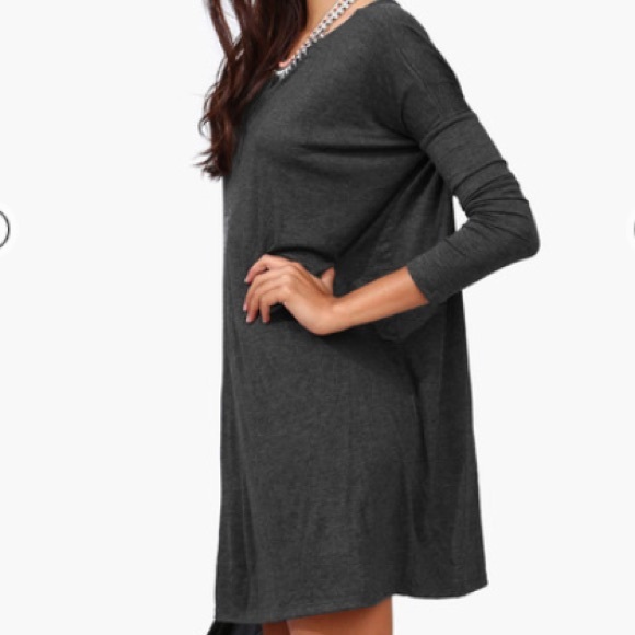 *NEW* Simple Grey Dress
