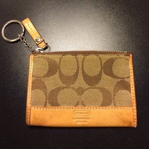 Coach Cardholder W/ Keychain