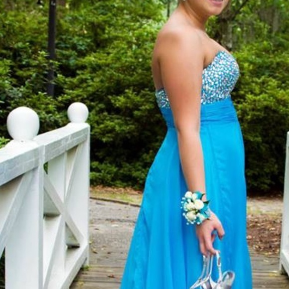 SOLD Prom dress by Tiffany! - Picture 2 of 4