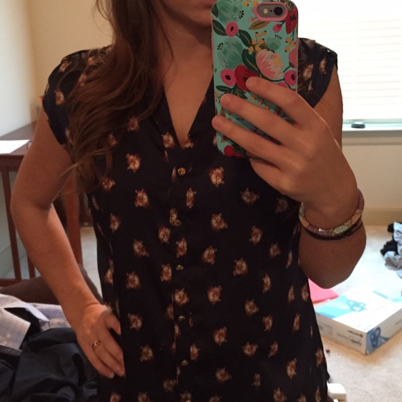 Navy Fox Shirt