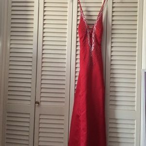 Red Prom dress