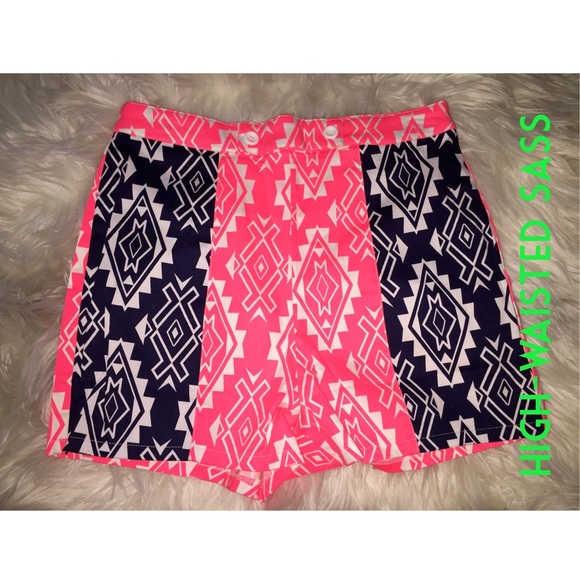 Flying Tomato  Pants - Flying Tomato High-Waisted Short