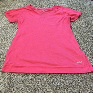 Nike shorts and reebok shirt