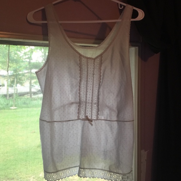 see through white top - Picture 1 of 1