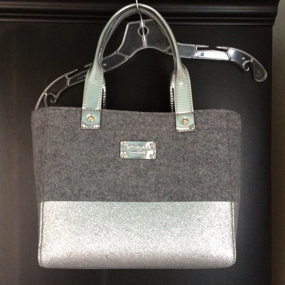 Kate Spade Handbags - Kate Spade small tote w/ metallic accents