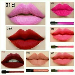 Matte lipsticks