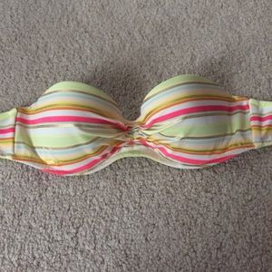 VS strapless bathing suit top