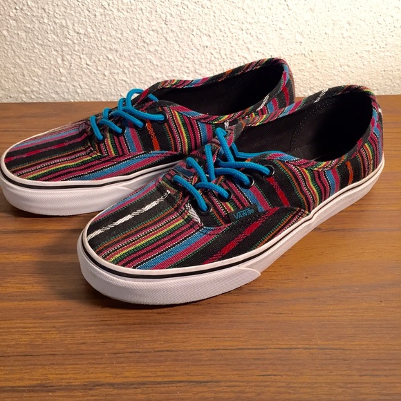 vans patterned shoes