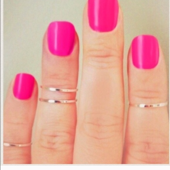 6 pc Midi rings