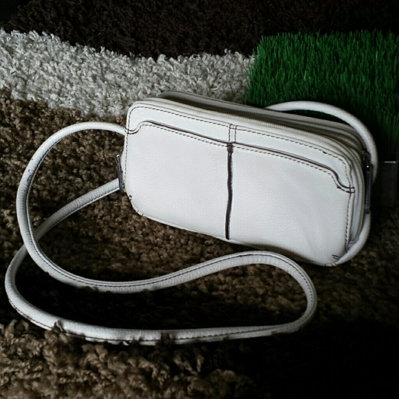 Beautiful white tignanello purse