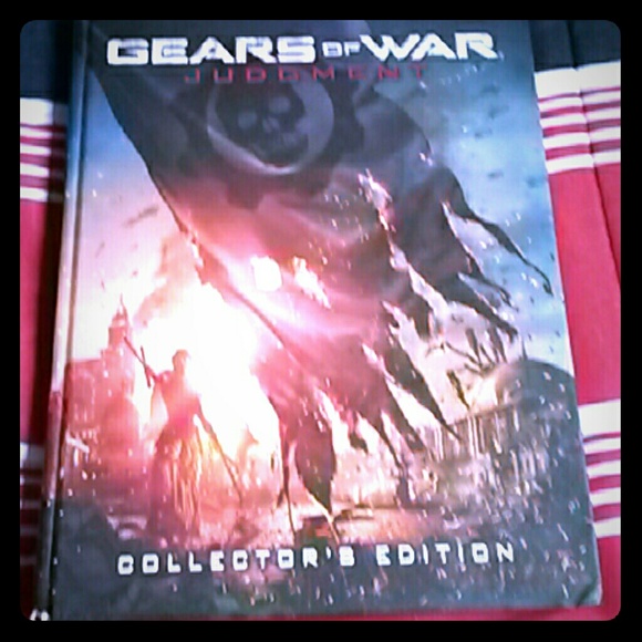 Gears of war jugement collecter edition guide book