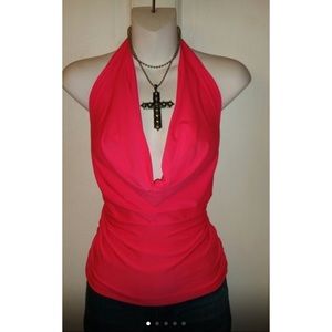 Pink Halter Top