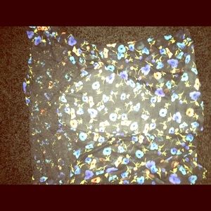 Flower designed kimono