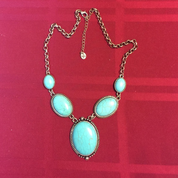Turquoise Statement Necklace