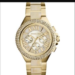 💙SALE💙Michael Kors Gold and Horn Watch