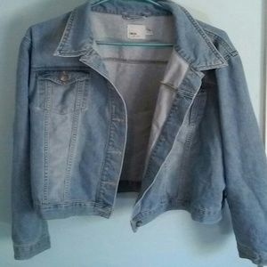 Asos curve jean jacket