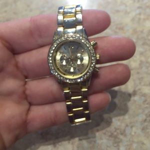 Gold watch from The Limited