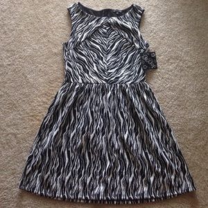 Cute zebra print dress