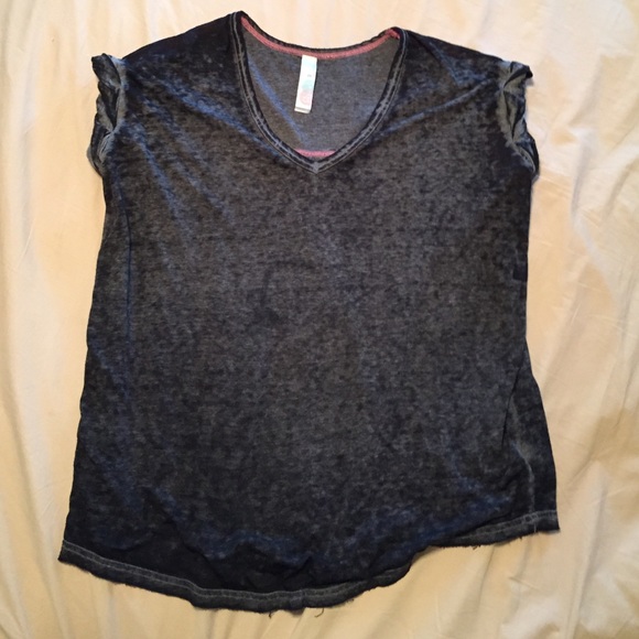 Free People burnt Tshirt