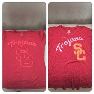 2 USC cotton tee shirts