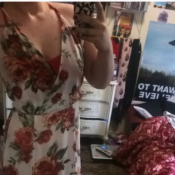 Tobi jacket and f21 dress