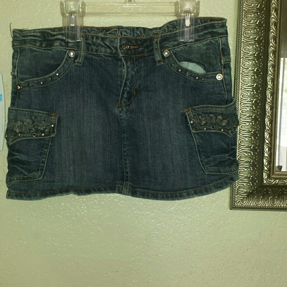Denim skirt