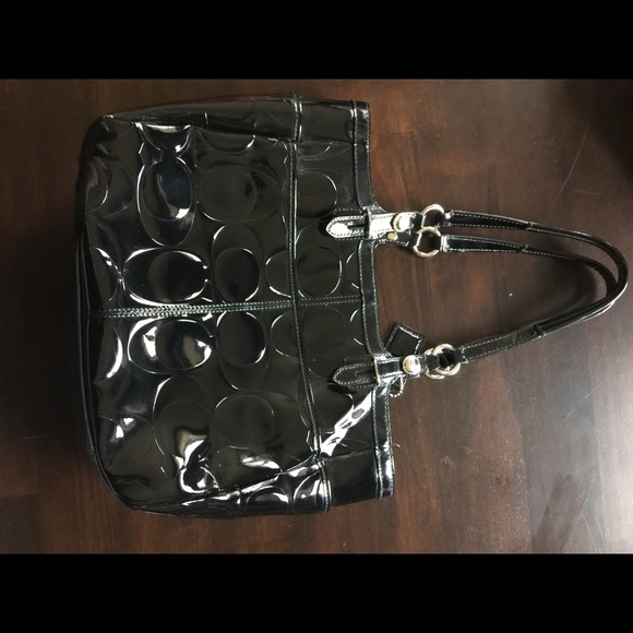Coach Patent Small Tote