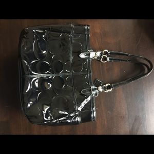 Coach Patent Small Tote