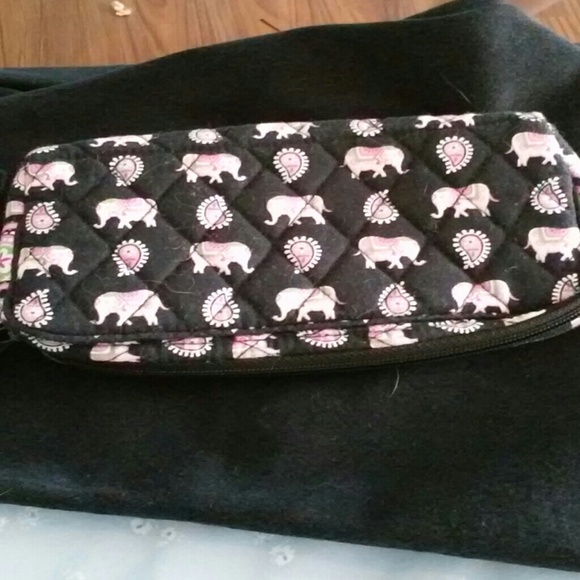 Versus Bradley pink elephant wristlet