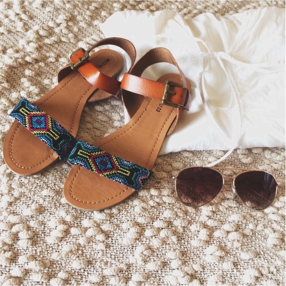 Mossimo Supply Co. Shoes - *RESERVED*Tribal woven leather sandal