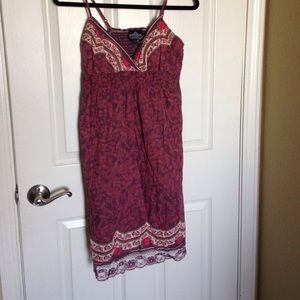 Angie purple sundress