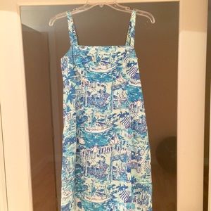 SOLD ❌ Lilly Pulitzer "Fresh Catch Toile" Dress