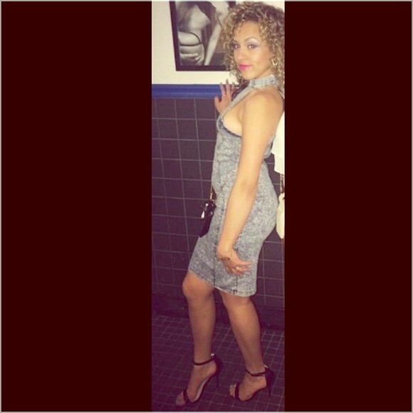 Stone wash Jean dress ✨