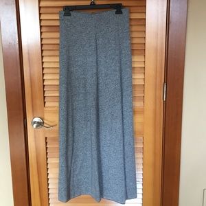 H & M gray maxi skirt