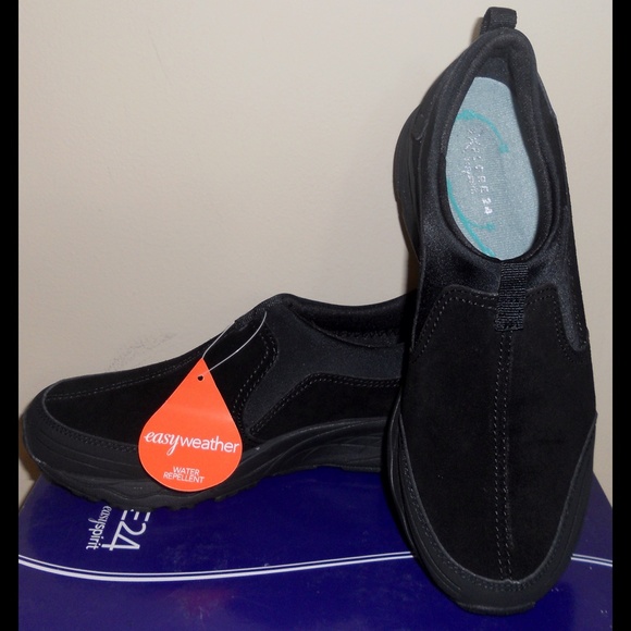 Easy Spirit Sz 7.5 Leather Waterproof Clog Shoe