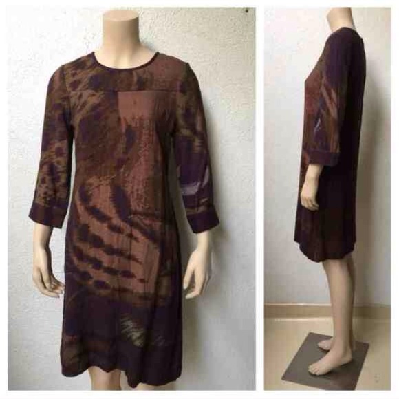 Robe En Coton Christophe Sauvat Taille M - Multicouleur, Longue, Parfait état