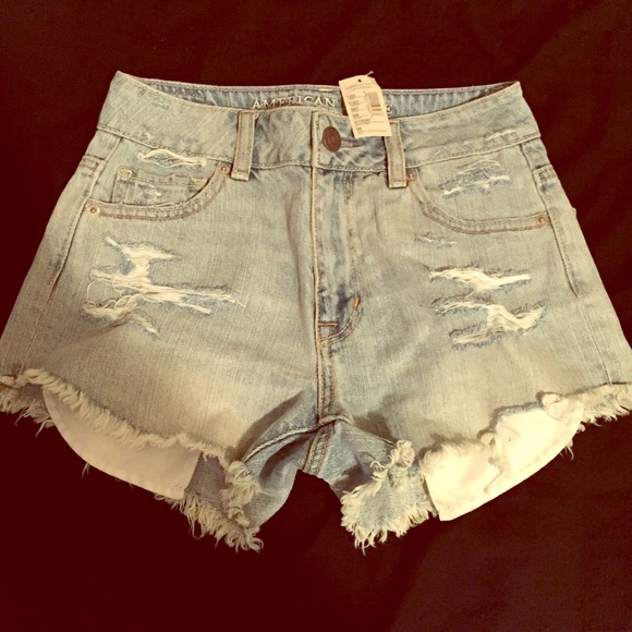 American eagle high wasted shorts