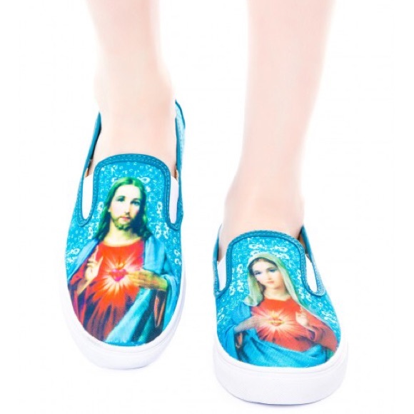 Y.R.U Preach Slip Ons sz7 Dolls Kill
