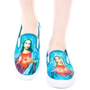 Y.R.U Preach Slip Ons sz7 Dolls Kill