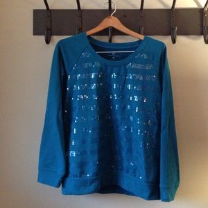 Sequin Sweatshirt NWOT