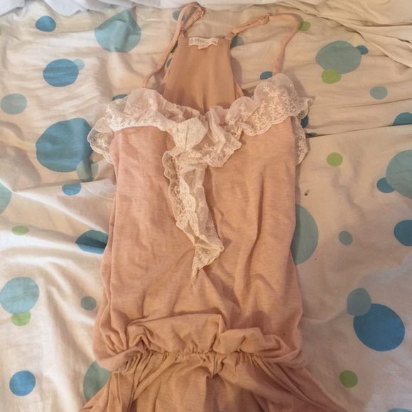 Light pink vintage kind of peplum