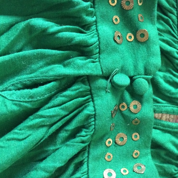 Green BCBG Halter Top - Picture 3 of 3